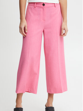 Fransa Fransa Spodnie materiałowe 20611915 Różowy Regular Fit