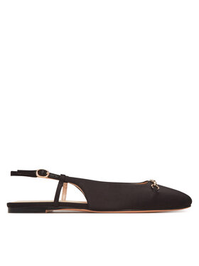 TWINSET TWINSET Sandály 251TCP082 Černá