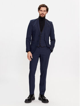 KARL LAGERFELD KARL LAGERFELD Uzvalks 115244 534086 Tumši zils Regular Fit