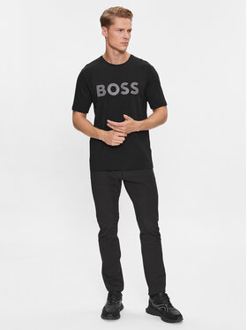 Boss T-shirt Tee 8 50501195 Crna Regular Fit