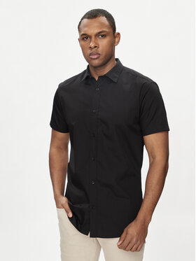 Jack&Jones Jack&Jones Πουκάμισο Joe 12195062 Μαύρο Slim Fit