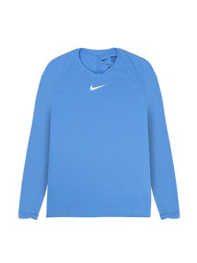 Nike Nike Koszulka techniczna DRY PARK FIRST LAYER LS JUNIOR Niebieski Basic Fit