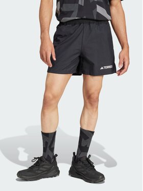 adidas adidas Szorty sportowe Terrex Multi Czarny Regular Fit