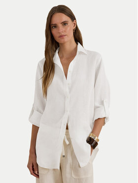 LAUREN RALPH LAUREN LAUREN RALPH LAUREN Πουκάμισο 200782777001 Λευκό Relaxed Fit