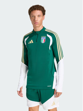adidas adidas Bluza Italy 26 Tiro Training Zielony Slim Fit