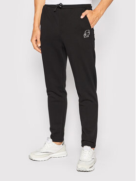 KARL LAGERFELD KARL LAGERFELD Spodnie dresowe 705404 523900 Czarny Regular Fit