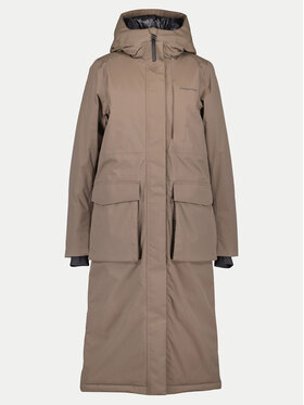 Didriksons Parka Leya 504846 Smeđa Relaxed Fit