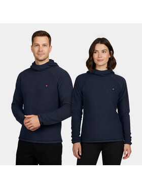 Alpinus Alpinus Bluza Eio Granatowy Slim Fit