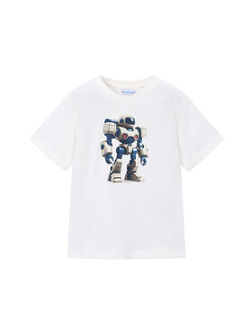 Mayoral Mayoral T-Shirt 3066 Biały Regular Fit