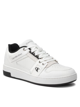 Calvin Klein Jeans Calvin Klein Jeans Сникърси Cupsole Laceup Basket Low YM0YM00429 Бял