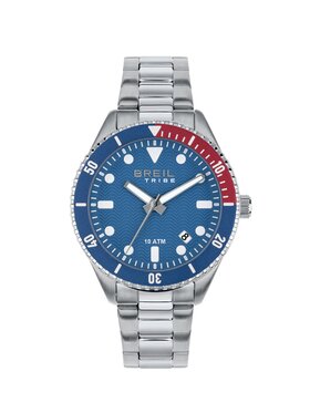 Breil Breil Zegarek OVERHAND Srebrny