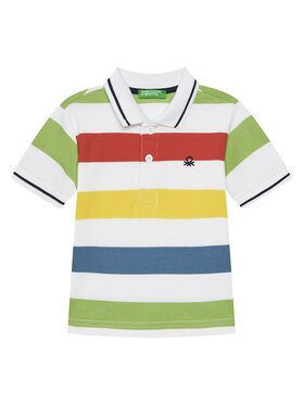 United Colors Of Benetton United Colors Of Benetton Поло 39QAG300V Кольоровий Regular Fit