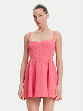 BARDOT BARDOT Sukienka koktajlowa Nisa Corset 59866DB Różowy Regular Fit