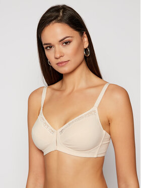 Triumph Triumph Σουτιέν χωρίς μπανέλα Cotton Beauty 10094814 Μπεζ
