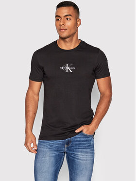 Calvin Klein Jeans Calvin Klein Jeans T-Shirt J30J320855 Černá Regular Fit