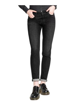 Lee Lee Jeansy L526DWJN Czarny Skinny Fit