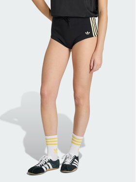 adidas adidas Szorty materiałowe 163041 Czarny Slim Fit