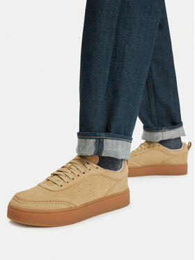 Clarks Clarks Sneakersy Boxbee Lace. 26328028 Svetlo béžová
