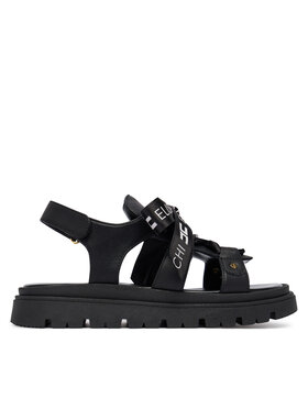 Elisabetta Franchi Elisabetta Franchi Sandále F4A2-E0588-1733999-D Čierna