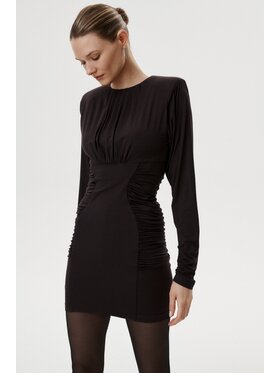 MARI PRETI MARI PRETI Abito da cocktail Voleta Marrone Slim Fit