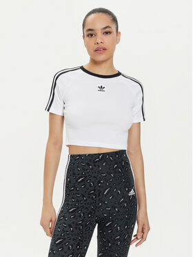 adidas adidas T-Shirt 3-Stripes Baby IP0662 Biały Slim Fit