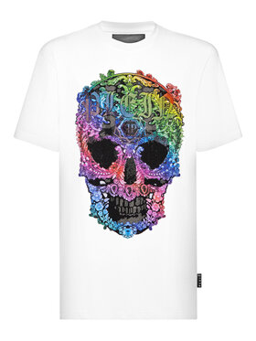 PHILIPP PLEIN PHILIPP PLEIN T-Shirt 9563 Bílá Regular Fit