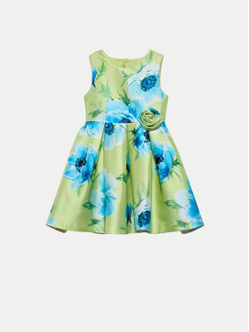 Abel & Lula Abel & Lula Rochie elegantă 5069 Verde Regular Fit