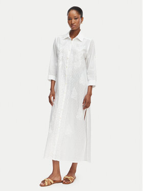 Selmark Selmark Strandkleid BC233 Weiß Regular Fit