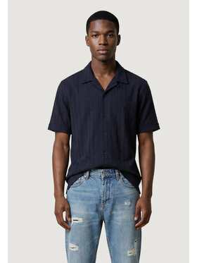 Antony Morato Antony Morato Πουκάμισο HONOLULU RELAXED STRAIGHT FIT Μπλε Relaxed Fit
