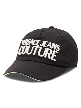 Versace Jeans Couture Versace Jeans Couture Шапка с козирка 73VAZK21 Черен
