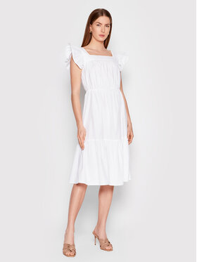 ONLY ONLY Robe de jour Kirby 15261382 Blanc Regular Fit