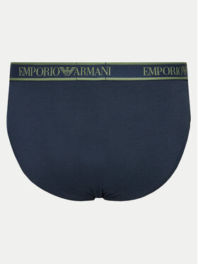 Emporio Armani Underwear Set Od 3 Para Muških Slip Gaća 112132 4F717 75436 Šarena