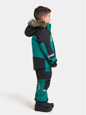 Didriksons Parka Bjärven Kids Parka 2 504898 Zelena