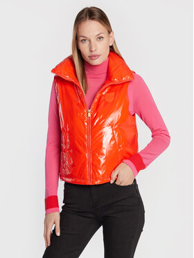 PINKO PINKO Vestă Gracia 1G181P A00N Portocaliu Regular Fit
