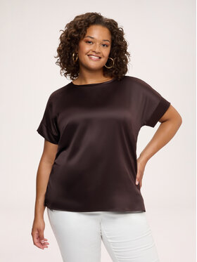 Fiorella Rubino Fiorella Rubino T-shirt G0D3L009276N032 Marrone Regular Fit