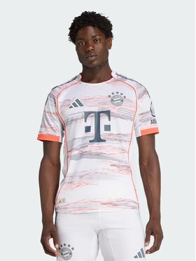 adidas adidas Koszulka techniczna FC Bayern Biały Slim Fit