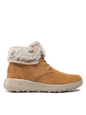 Skechers Skechers Ботильйони Plush Dreams 144042/CSNT Коричневий