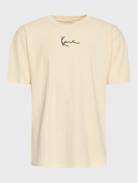 Karl Kani Karl Kani Marškinėliai Small Signature 6034673 Smėlio Regular Fit