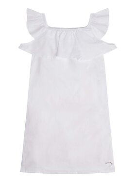 Guess Guess Rochie de vară J3GK19 WFBB0 Alb Regular Fit