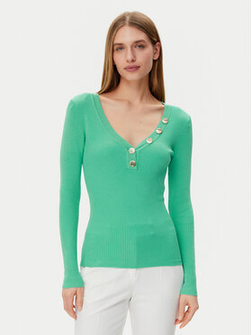Morgan Morgan Sweter 201-MBANBI.N Zielony Slim Fit