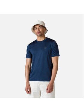 Rossignol Rossignol T-Shirt Slub Tee Granatowy Regular Fit