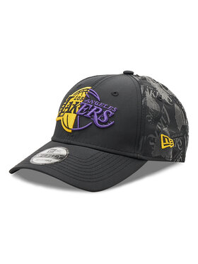 New Era New Era Kepurė su snapeliu La Lakers Split Logo 9Forty 60285010 Juoda