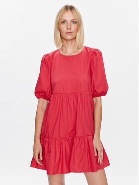 Pepe Jeans Pepe Jeans Ежедневна рокля Bella PL953238 Червен Regular Fit