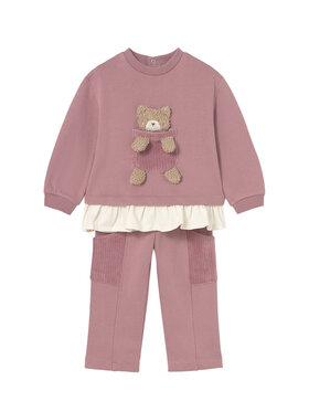 Mayoral Mayoral Tepláková souprava 2843 Růžová Regular Fit