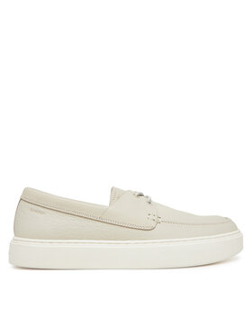 Calvin Klein Calvin Klein Мокасини Hybrid Lace Up Boat Lth HM0HM01812 Екрю
