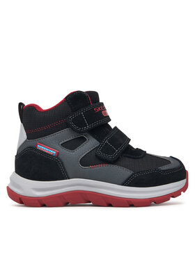 Skechers Skechers Gležnjače 406374L/BKRD Crna
