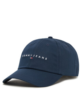 Tommy Jeans Tommy Jeans Бейсболка Logo 6 Panel Cap AW0AW16868 Cиній