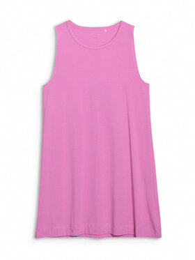 4F 4F Sukienka dzianinowa BASIC+ Różowy Regular Fit