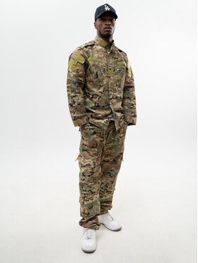 Jigga Wear Jigga Wear Dres Taktyczny Komplet militarny wojskowy usa moro mundur camo 129977 Beżowy Regular Fit