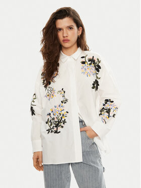 Munthe Munthe Koszula Singus 244100224422 Biały Regular Fit